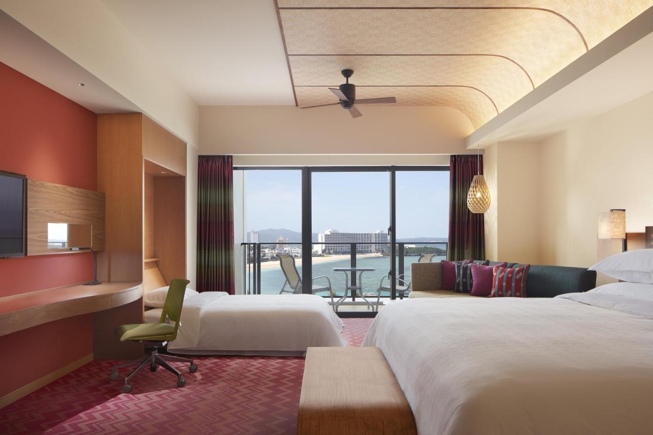 Sheraton Okinawa Sunmarina Resort Onna Eksteriør bilde